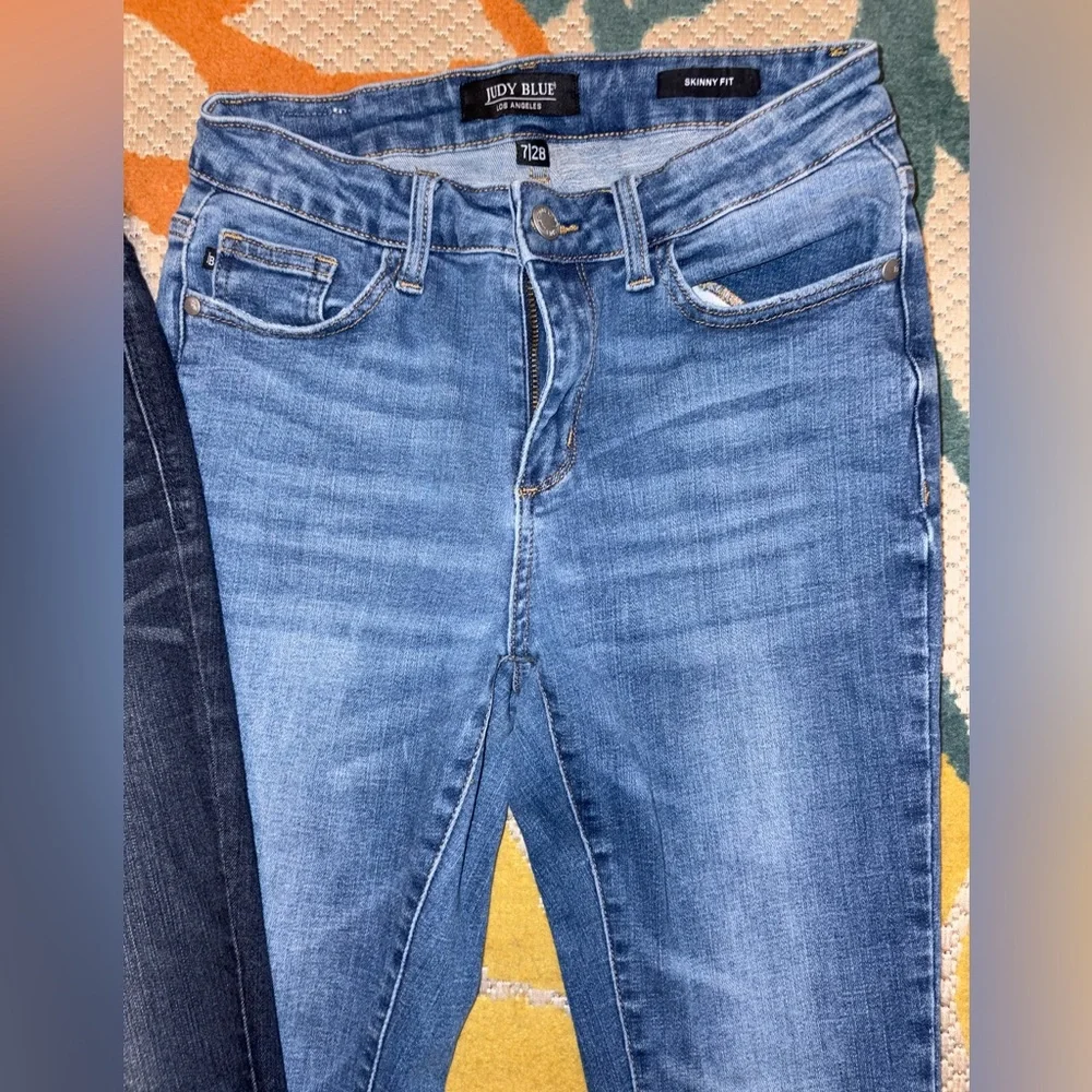 Judy Blue Skinny Jeans Bundle | Size 7/28 | 3 Washes - Picture 6 of 14